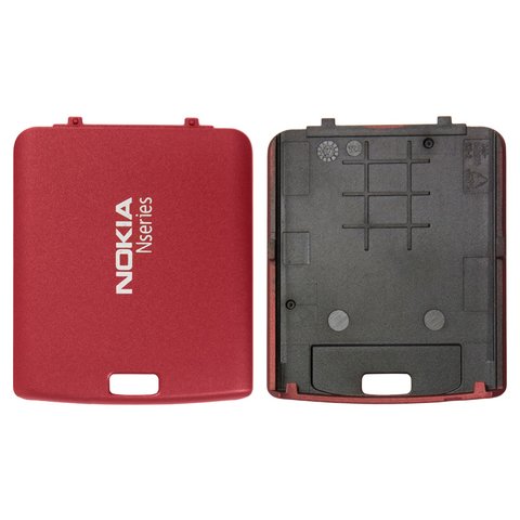 Задня кришка батареї для Nokia N95 8Gb, червона