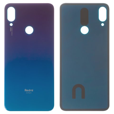 Задня панель корпуса для Xiaomi Redmi Note 7, синя, M1901F7G, M1901F7H, M1901F7I