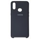 Чехол для Samsung A107 Galaxy A10s, черный, синий, Original Soft Case, силикон, midnight blue (08)
