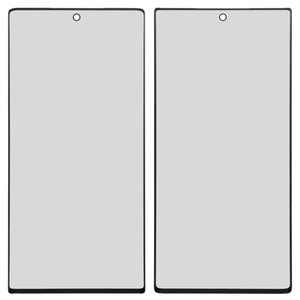 Стекло корпуса для Samsung N970F Galaxy Note 10, черное