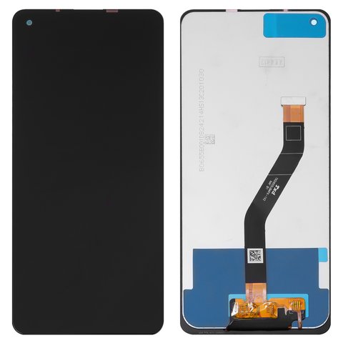Дисплей для Samsung A215 Galaxy A21, черный, Best copy, без рамки, Сopy