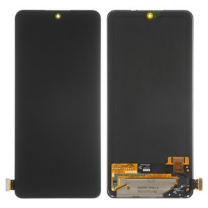 Дисплей для Xiaomi Redmi Note 10 Pro, Redmi Note 10 Pro Max, черный, без рамки, Оригинал переклеено стекло , M2101K6G