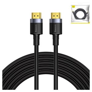 Кабель HDMI Baseus Cafule, HDMI, 5 м, чорний, #CADKLF H01