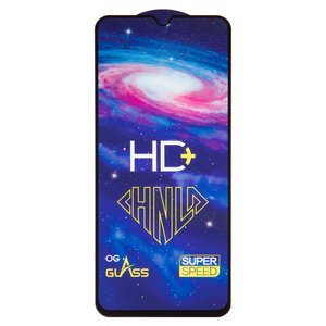 Захисне скло HD+ для Xiaomi Poco C40, Redmi 10C, Redmi 12C, 0,33 мм 9H, сумісне з чохлом, Full Glue, чорний