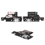 Шлейф для ZTE Blade A7 (2020) , конектора зарядки, з мікрофоном, High Copy, плата зарядки