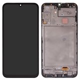 Дисплей для Samsung A245 Galaxy A24, черный, с рамкой, Original (PRC)
