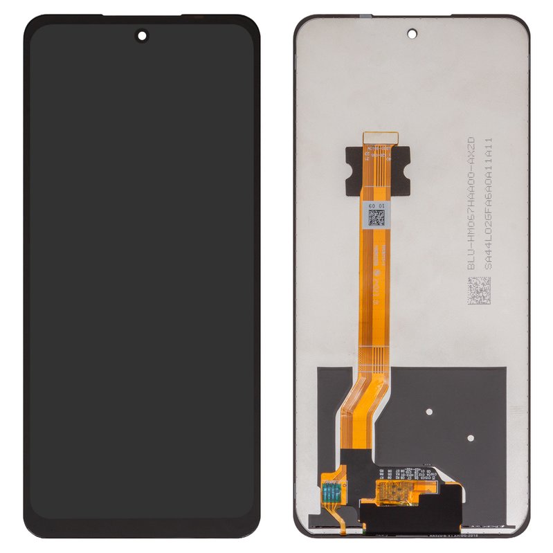 Дисплей для Oppo A3 (CPH2669), A40, чорний, без рамки, High Copy