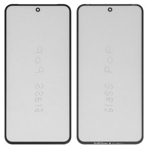 Стекло корпуса G+OCA PRO для Google Pixel 8, с OCA пленкой, черное