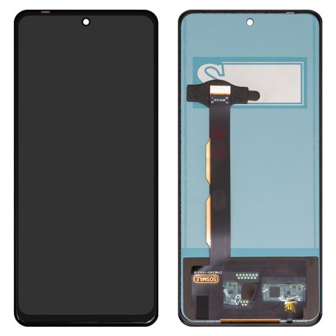 Дисплей для Motorola Edge 40, Edge 40 Neo, черный, без рамки, Сopy, TFT 