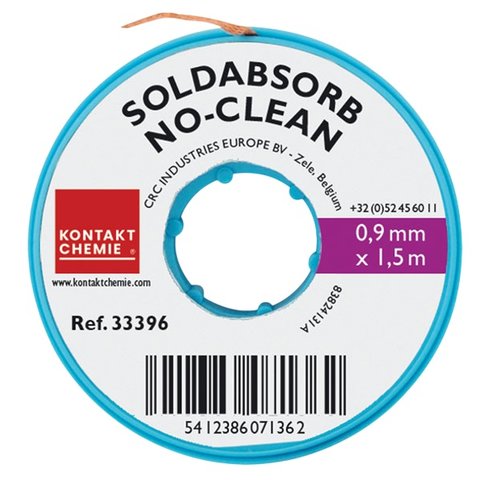 Лента оплетка Kontakt Chemie SOLDABSORB, Ш  0,9 мм, Д  1,5 м