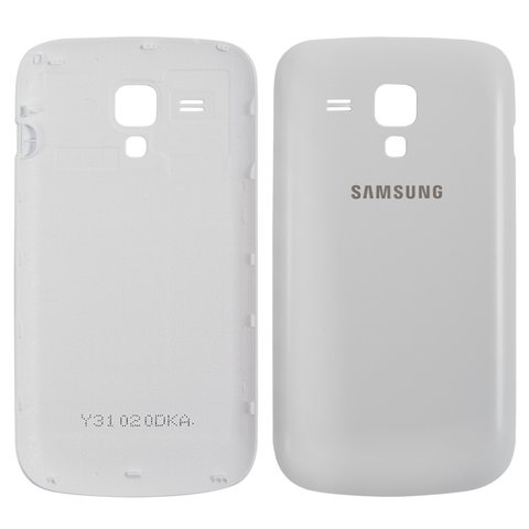 Battery Back Cover compatible with Samsung S7562D, white 