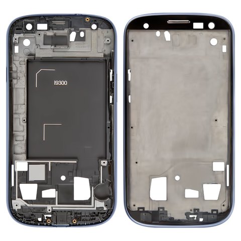 Marco de pantalla puede usarse con Samsung I9300 Galaxy S3, azul claro