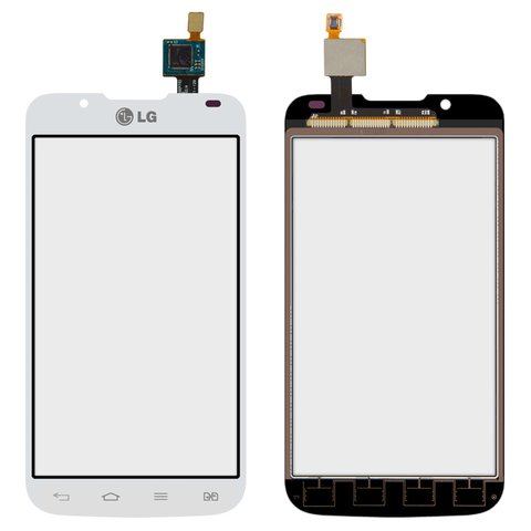 Touchscreen compatible with LG P715 Optimus L7 II, white 