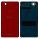 Housing Back Cover compatible with Sony D5803 Xperia Z3 Compact Mini, D5833 Xperia Z3 Compact Mini, (red)