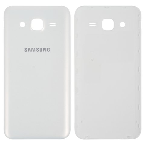 Battery Back Cover compatible with Samsung J500H DS Galaxy J5, white 