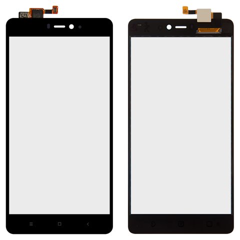 Touchscreen compatible with Xiaomi Mi 4c, Mi 4i, black 