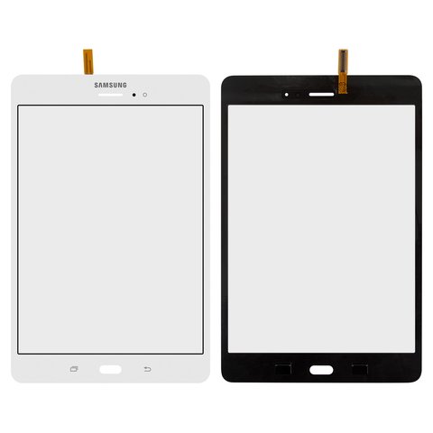 Cristal táctil puede usarse con Samsung T355 Galaxy Tab A 8.0 LTE, blanco