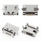 Charge Connector compatible with Lenovo IdeaTab A10-70 (A7600); Lenovo A5000, A7000, (5 pin, micro USB type-B)