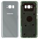 Housing Back Cover compatible with Samsung G950F Galaxy S8, G950FD Galaxy S8, (silver, Original (PRC), arctic silver)