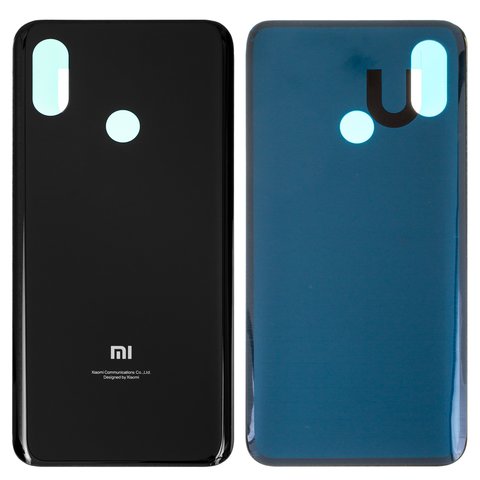 Panel trasero de carcasa puede usarse con Xiaomi Mi 8, negra, M1803E1A