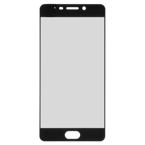 Tempered Glass Screen Protector All Spares compatible with Meizu M6 Note, 0,26 mm 9H, Full Screen, compatible with case, black, This glass covers the screen completely. 