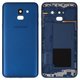 Housing Back Cover compatible with Samsung J600F Galaxy J6, (dark blue)
