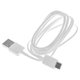 Cable USB Samsung, USB tipo-A, USB tipo C, 100 cm, blanco