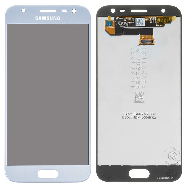 Lcd Compatible With Samsung J330 Galaxy J3 17 Blue With Touchscreen With Light Adjustable Tft Best Copy Copy All Spares