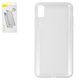 Case Baseus compatible with iPhone XS Max, (colourless, transparent, protective, silicone) #ARAPIPH65-SF02