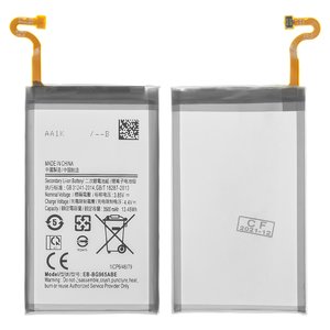 Battery EB BG965ABE compatible with Samsung G965 Galaxy S9 Plus, G965F Galaxy S9 Plus, Li ion, 3.85 V, 3500 mAh, High Copy, without logo 