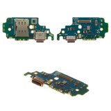 Cable flex puede usarse con Samsung G998 Galaxy S21 Ultra 5G, del conector de carga, con micrófono, con conector de SIM, Original (PRC), placa del cargador