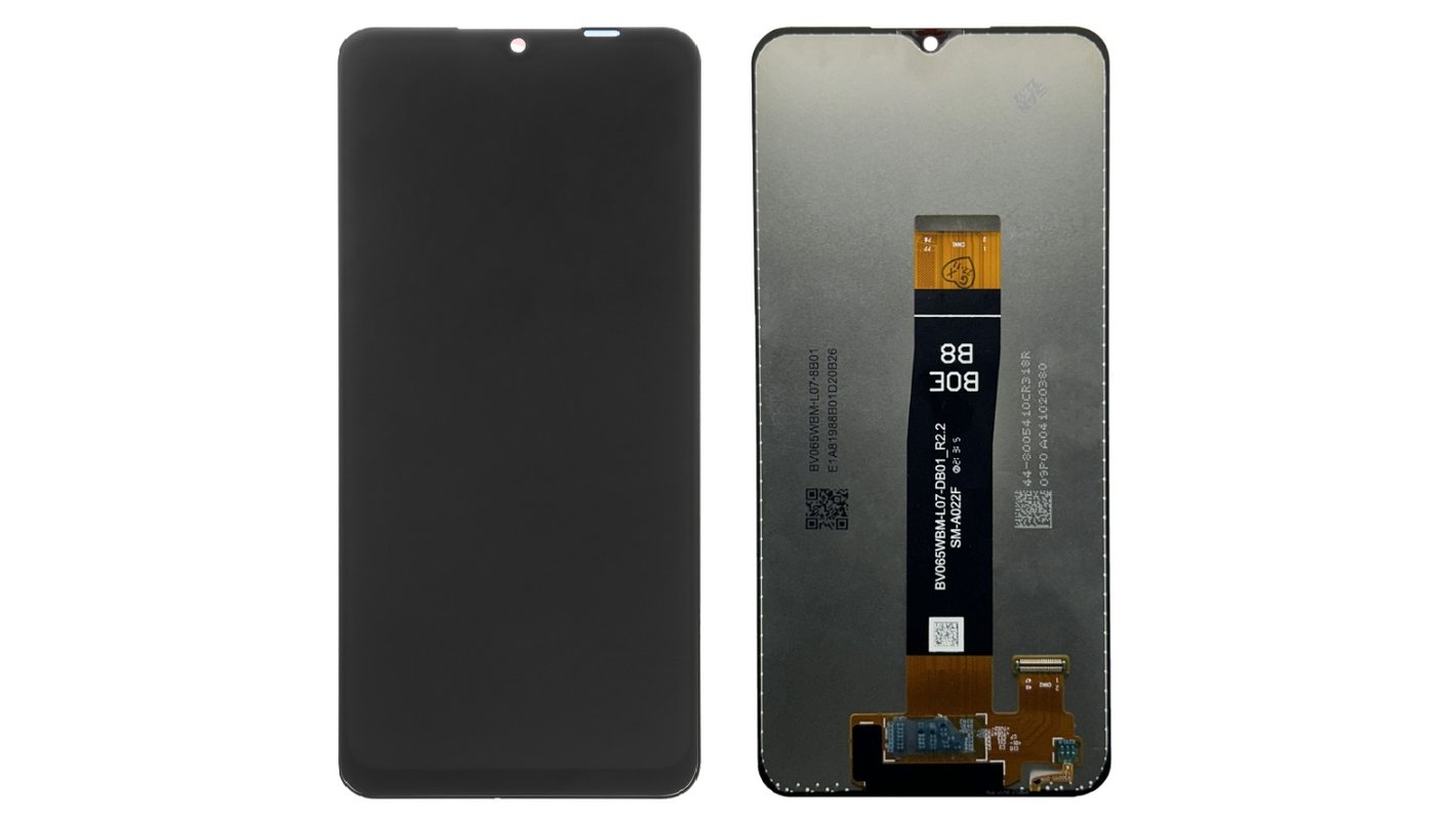 Дисплей для Samsung A022F Galaxy A02, черный, без рамки, Original (PRC),  SM-A022F BV065WBM-L07-DB01_R2.2 - All Spares