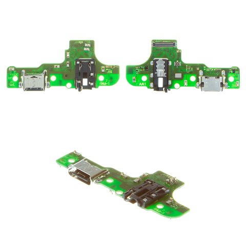 Cable flex puede usarse con Samsung A207F DS Galaxy A20s, del conector de carga, con micrófono, High Copy, placa del cargador, M14