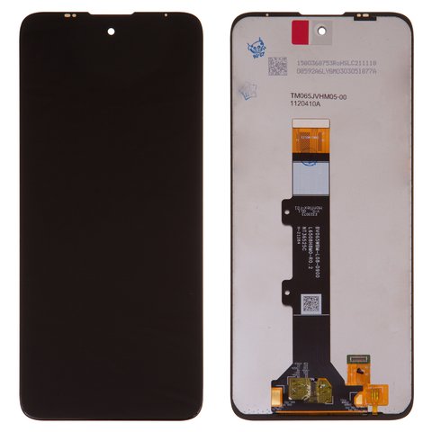 Pantalla LCD puede usarse con Motorola Moto E30 XT2158 6, XT2159 Moto E40, negro, sin marco, High Copy