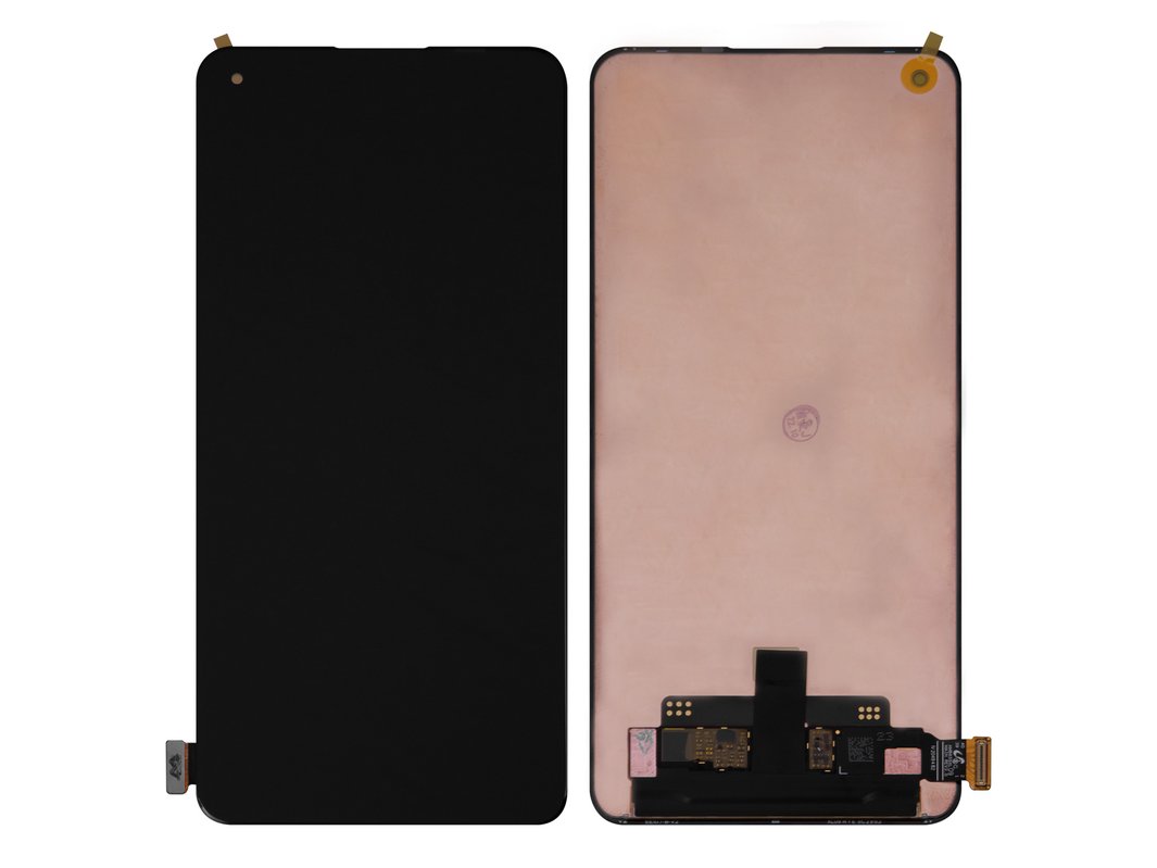 LCD compatible with OnePlus 9, (black, without frame