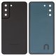 Housing Back Cover compatible with Samsung G990B Galaxy S21 FE 5G, (gray, with camera lens, graphite)