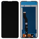 LCD compatible with Motorola Moto G9 Plus XT2087, (black, without frame, High Copy)