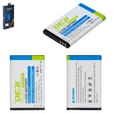 Battery Deji BL-5C compatible with Nokia 220 Dual SIM, (Li-ion, 3.7 V, 1100 mAh)