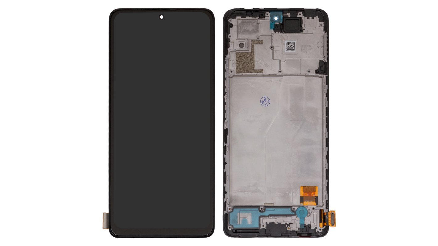 Дисплей для Xiaomi Redmi Note 10 Pro, черный, с рамкой, High Copy, (OLED) -  All Spares