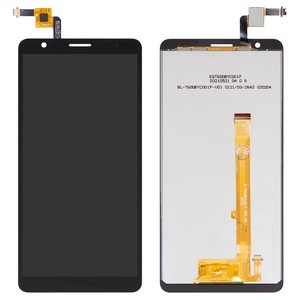 Pantalla LCD puede usarse con ZTE Blade L210, negro, sin marco, High Copy, #S T600BYC001P V03