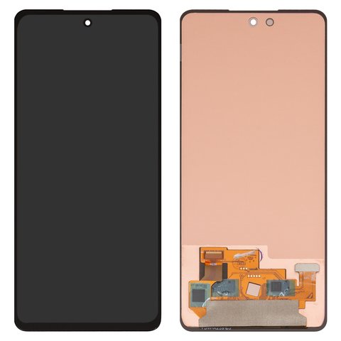 Pantalla LCD puede usarse con Samsung A536 Galaxy A53 5G, negro, sin marco, High Copy, original LCD size, OLED 