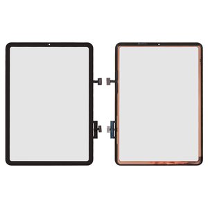 Сенсорный экран для iPad Air 2020 10.9", черный, Original PRC , #A2324 A2072 A225 A2316