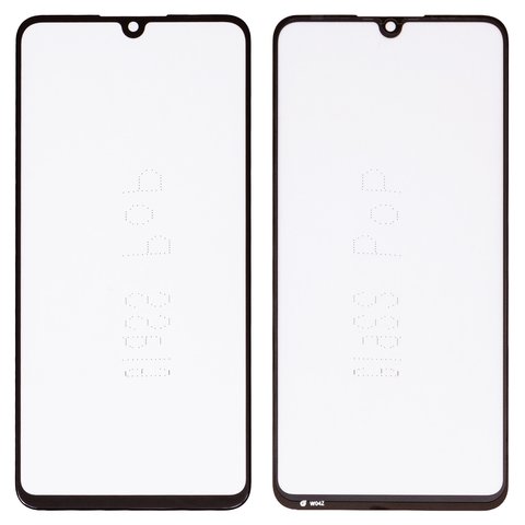 Housing Glass G+OCA PRO compatible with Huawei Nova 4e, P30 Lite, P30 Lite 2020  New Edition, with OCA film, black 