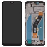Pantalla LCD puede usarse con Tecno Spark 10C, negro, con marco, Original (PRC), KI5K, KI5M