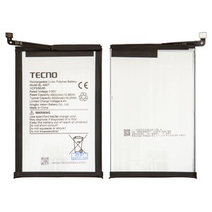 Battery BL 49ST compatible with Tecno Spark 10, Spark 20 KJ5 , Li Polymer, 3.85 V, 5000 mAh, Original PRC  