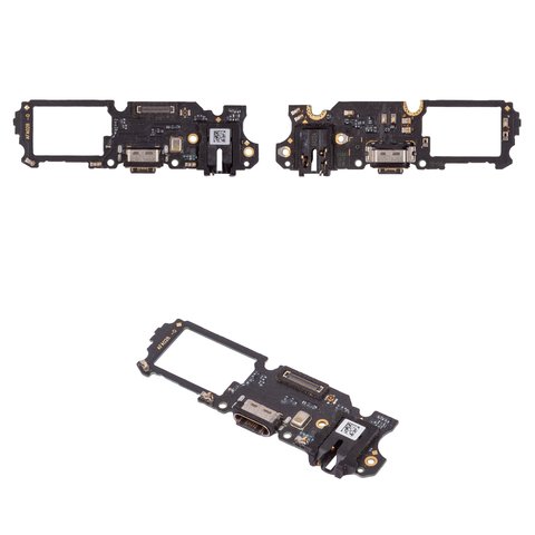 Flat Cable compatible with Oppo A5 2020 , A9 2020 , headphone connector, charge connector, with microphone, High Copy, charging board 