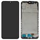 Pantalla LCD puede usarse con Samsung A166 Galaxy A16 5G, negro, con marco, High Copy, (OLED)