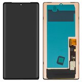 LCD compatible with Google Pixel 6 Pro, (black, without frame, High Copy, (OLED) GLUOG, G8VOU)