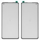 Housing Glass G+OCA PRO compatible with OnePlus 8 Pro, (with OCA film, black)
