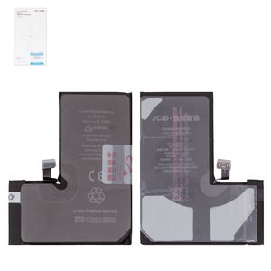 Battery JCID compatible with Apple iPhone 13 Pro, Li Polymer, 3.87 V, 3300 mAh, High Capacity 